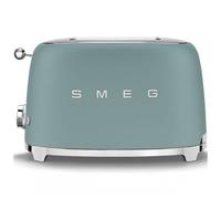 Smeg TSF01EGMUK Retro Style 2 Slice Toaster in Matte Emerald Green