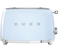SMEG TSF01PBUK 2-Slice Toaster - Pastel Blue, Blue