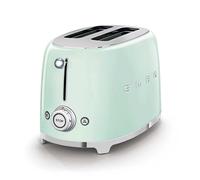 Smeg TSF01PGUK Retro Style 2 Slice Toaster Pastel Green
