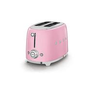 Smeg TSF01PKUK Retro Style 2 Slice Toaster Pink