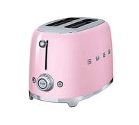 Smeg TSF01PKUK Retro Style 2 Slice Toaster Pink