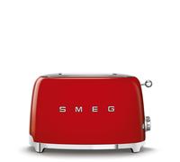 Smeg TSF01RDUK 50's Style Two Slice Toaster - Gloss Red