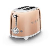 SMEG TSF01RGUK 2 Slice Toaster - Rose Gold Rose
