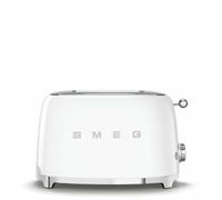 Smeg TSF01WHEU 50's Style Toaster for Two Slices 950W - white
