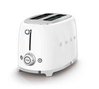 Smeg TSF01WHUK 2 Slice Toaster White Retro Style 950W Brand New