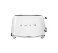Smeg TSF01WHUK Retro Style 2 Slice Toaster - White