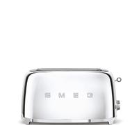 TSF02 4 Slice 2 Long-Slot Toaster Smeg Silver One Size