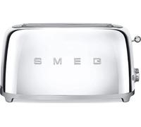 SMEG TSF02SSUK 4-Slice Toaster - Chrome, Silver/Grey