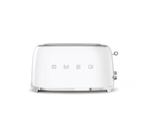 SMEG TSF02WHEU, 4-Slice Toaster 50's Style, White