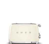 Smeg TSF03 Retro 4-Slice Toaster in Cream Smeg Cream