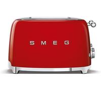 Smeg TSF03 Retro 4-Slice Toaster in Red
