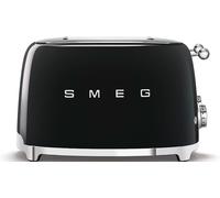 Smeg TSF03BLUK Retro 50s Style 4 Slice Toaster - Black