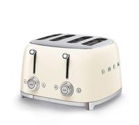 Smeg TSF03CRUK 50's Style Four Slice Toaster - Cream
