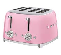 Smeg TSF03PKUK 50's Retro 4 Slice Toaster Pink