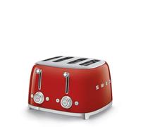 SMEG TSF03RDEU, 4-Slice Toaster 50's Style, Red