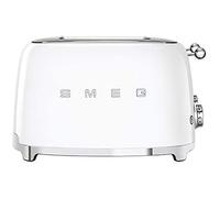Smeg TSF03WHUK Retro Style 4 Slice Toaster White