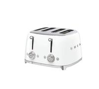 Smeg TSF03WHUK Retro Style 4-Slice Toaster - White