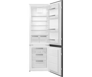 Smeg UKC81721E 178cm 70/30 Integrated Fridge Freezer with Sliding Door Hinge - White White