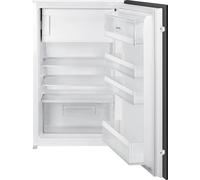 SMEG UKS4C092D Integrated Undercounter Fridge - Sliding Hinge, White