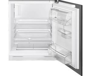 Smeg UKU8C082DE Integrated Under Counter 82cm Fridge with Ice Box - Fixed Door Hinge Kit - White - E Rated