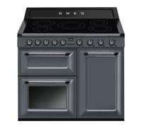 Smeg Victoria 100cm Electric Range Cooker - Slate Grey