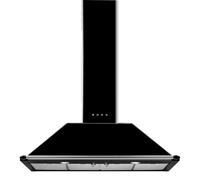 Smeg Victoria 110cm Chimney Cooker Hood - Black KT110BLE