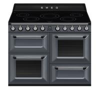 Smeg Victoria 110cm Electric Range Cooker - Slate Grey