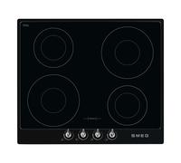 Smeg Victoria 60cm 4 Zone Induction Hob - Black