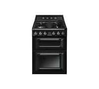 Smeg Victoria 60cm Dual Fuel Cooker - Black TR62BL