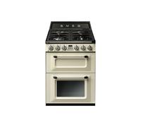 Smeg Victoria 60cm Dual Fuel Cooker - Cream TR62P