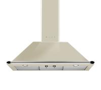 Smeg Victoria 90cm Chimney Cooker Hood - Cream KT90PE