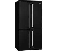 Smeg Victoria FQ960BL6 Black Freestanding American Style Fridge-Freezer