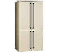 Smeg Victoria FQ960P6 Cream Freestanding American Style Fridge-Freezer