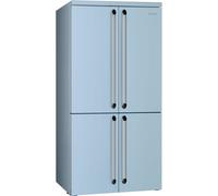 Smeg Victoria FQ960PB6 Pastel Blue Freestanding American Style Fridge-Freezer