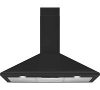 Smeg Victoria KSED95MBL 90cm Chimney Cooker Hood for Ducted/Recirculating Ventilation - Black, Black