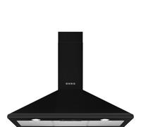 Smeg Victoria KSED95NEE 90cm Wide Black Wall-Mounted Cooker Hood