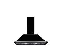Smeg KT100BLE cooker hood Wall-mounted Black 787 m³/h