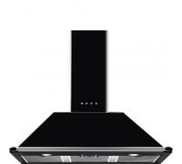 Smeg Victoria KT100BLE 100cm Wide Black Wall-Mounted Cooker Hood