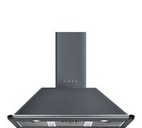 Smeg Victoria KT100GRE 100cm Wide Slate Grey Wall-Mounted Cooker Hood