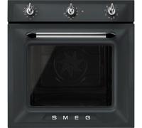 Smeg Victoria SF69M3TNO Built In Electric Single Oven - Matte Black - A Rated