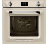 Smeg Victoria SOP6900TP Built In Electric Single Oven with Pyrolytic Cleaning - Cream