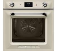 Smeg Victoria SOP6900TP Cream Built-In Pyrolytic Single Oven