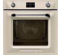 Smeg Victoria SOP6902S2PP Built In Electric Single Oven with Pyrolytic Cleaning - Cream - A+ Rated