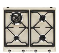 Smeg Victoria SR964PGH 60cm Wide Cream Gas Hob