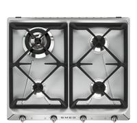 Smeg Victoria SR964XGH 60cm Wide Stainless Steel Gas Hob