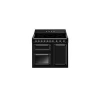 Smeg Victoria TR103IBL2 100cm Wide Black Induction Freestanding Range Cooker