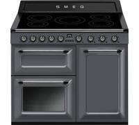 Smeg TR103IGR2 Victoria Slate Grey 100cm Induction Range Cooker A