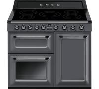 Smeg TR103IGR2 100cm Victoria Electric Range Cooker - Slate Grey