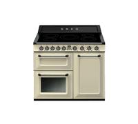 Smeg Victoria TR103IP2 100cm Wide Cream Induction Freestanding Range Cooker