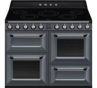 Smeg Victoria TR4110IGR2 110cm Wide Grey Induction Freestanding Range Cooker